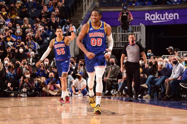 1642587589837098121.jpg 球速体育平台-库明加渐入佳境 格林缺席勇士找到四号位新答案